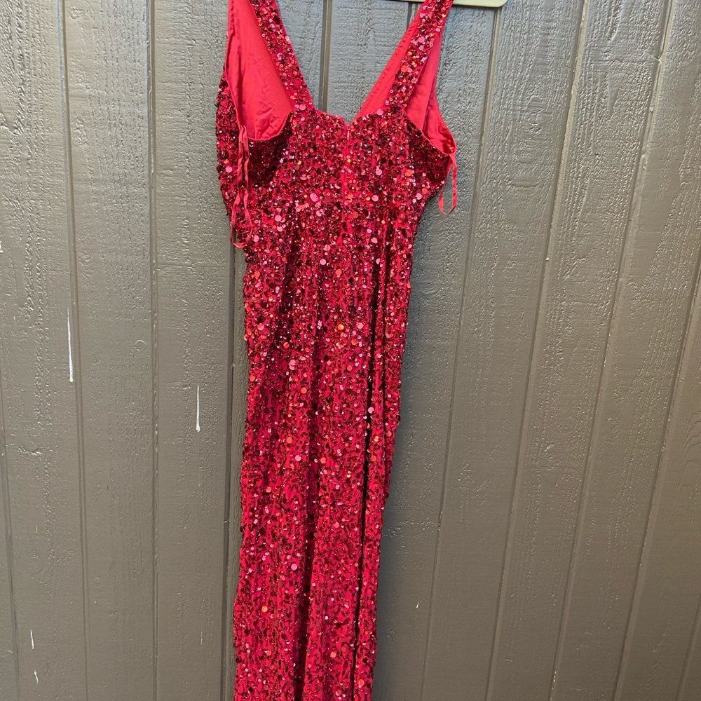COPY - Parker Black Monarch Dress in Rosebud Sequins - Picture 10 of 12
